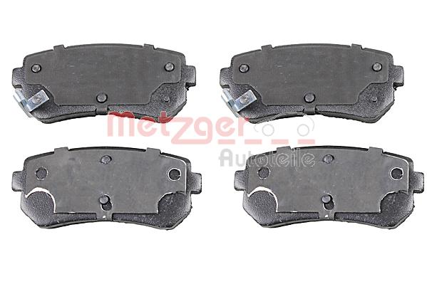 METZGER 1170886 Bremsbelagsatz, Scheibenbremse